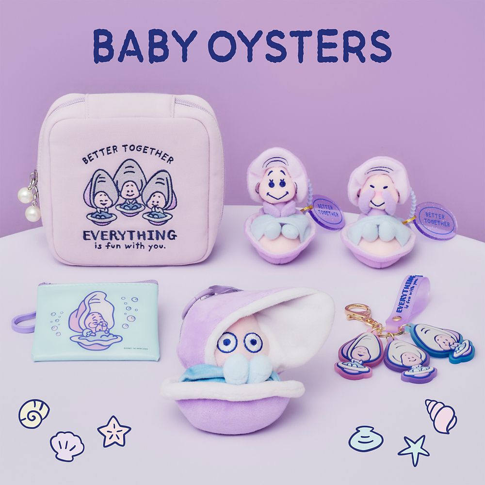Young Oyster & Mother Oyster Secret Flat Pouch Random