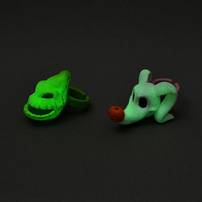 The Nightmare Before Christmas Secret Face Ring