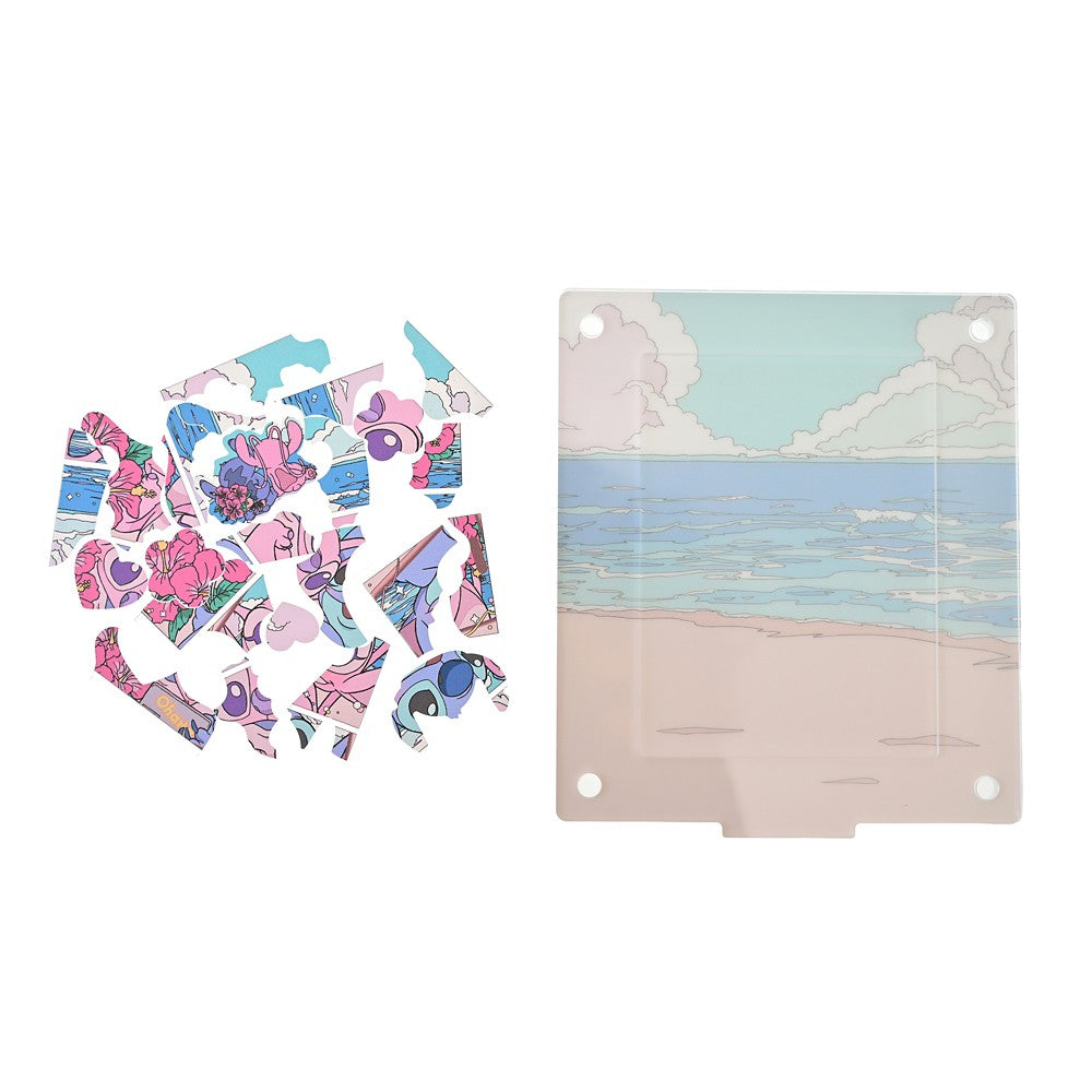 Disney Stitch & Angel Puzzle Frame Acrylic Stand
