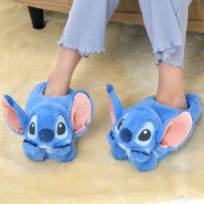 日本Disney 迪士尼室內毛毛拖鞋 free size 23-25cm