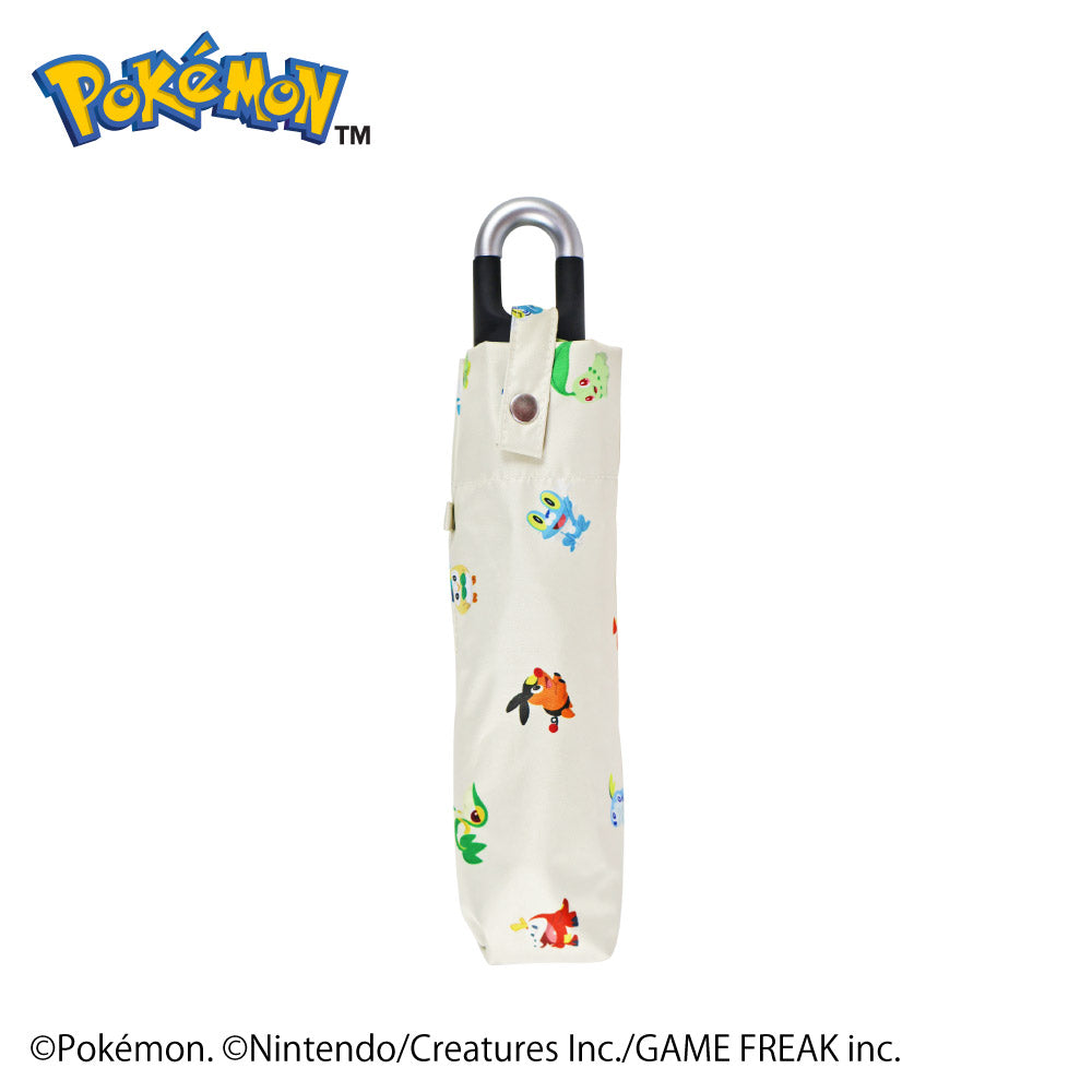 Pokémon Pikachu and First Partner Carabiner Folding Umbrella