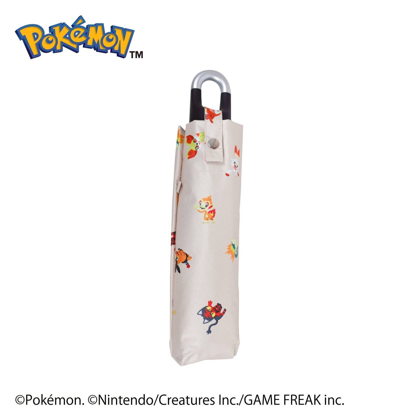Pokémon Fire Type First Partner Carabiner Folding Umbrella