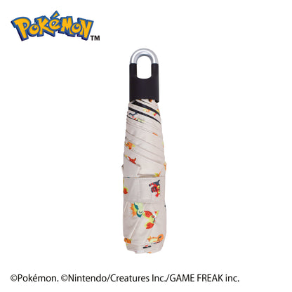 Pokémon Fire Type First Partner Carabiner Folding Umbrella