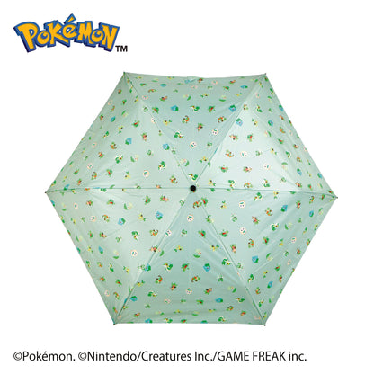Pokémon Grass Type First Partner Carabiner Folding Umbrella