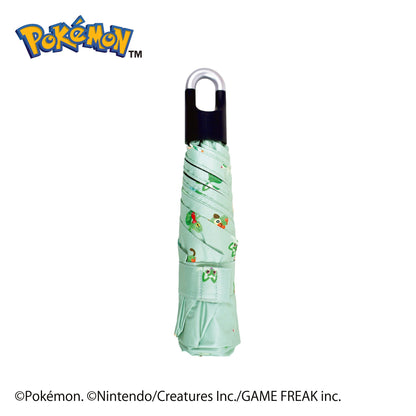 Pokémon Grass Type First Partner Carabiner Folding Umbrella