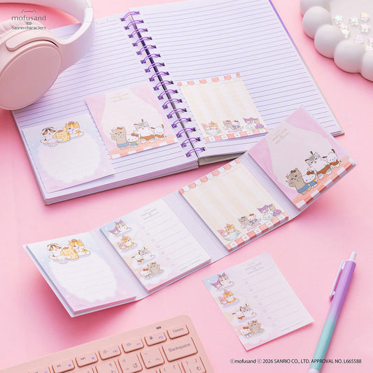 Mofusand x Sanrio Folding Memo