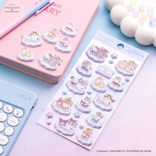 Mofusand x Sanrio Squishy Sticker