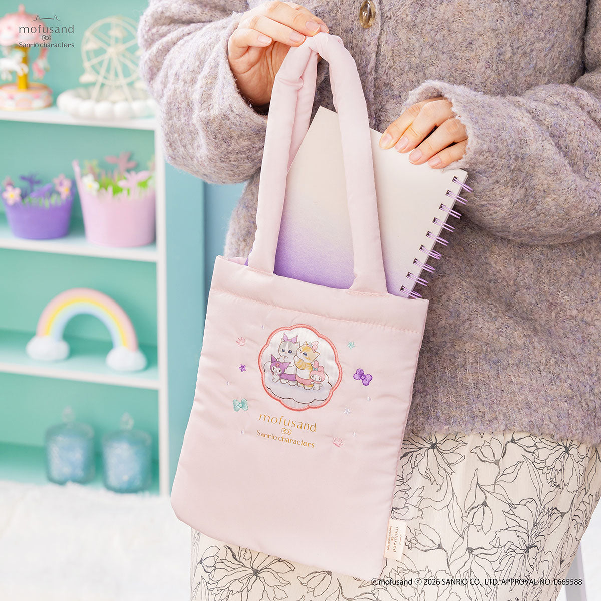 Mofusand x Sanrio Sub Tote Bag