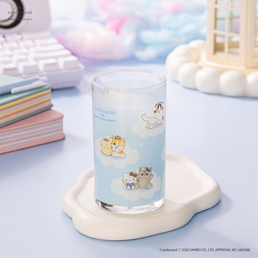 Mofusand x Sanrio Retro Glass