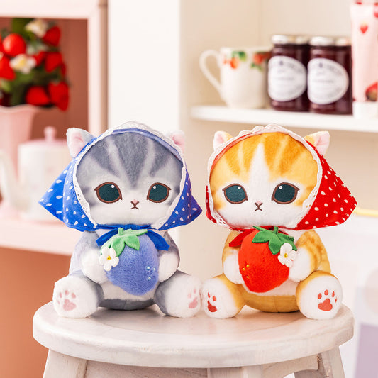 Japan｜ mofusand Merci Strawberry Plush Toy