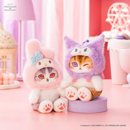 Mofusand x Sanrio Potefuwa Mascot Keychain