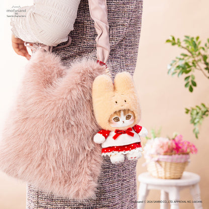 Mofusand x Sanrio Potefuwa Mascot Keychain