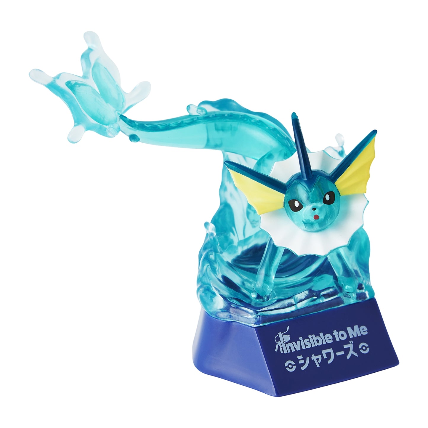 Pokémon Invisible to Me Vaporeon Clear Figure