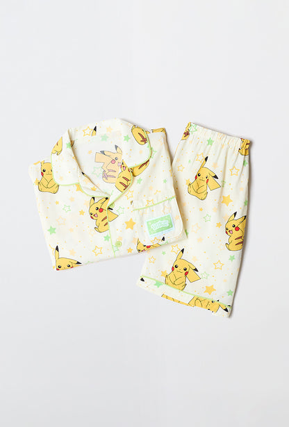 Kids Pokémon Sparkling Short Sleeve Pajama