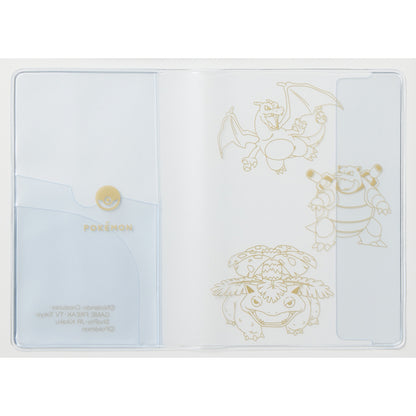 Pokémon Venusaur Charizard Blastoise Clear Passport Cover