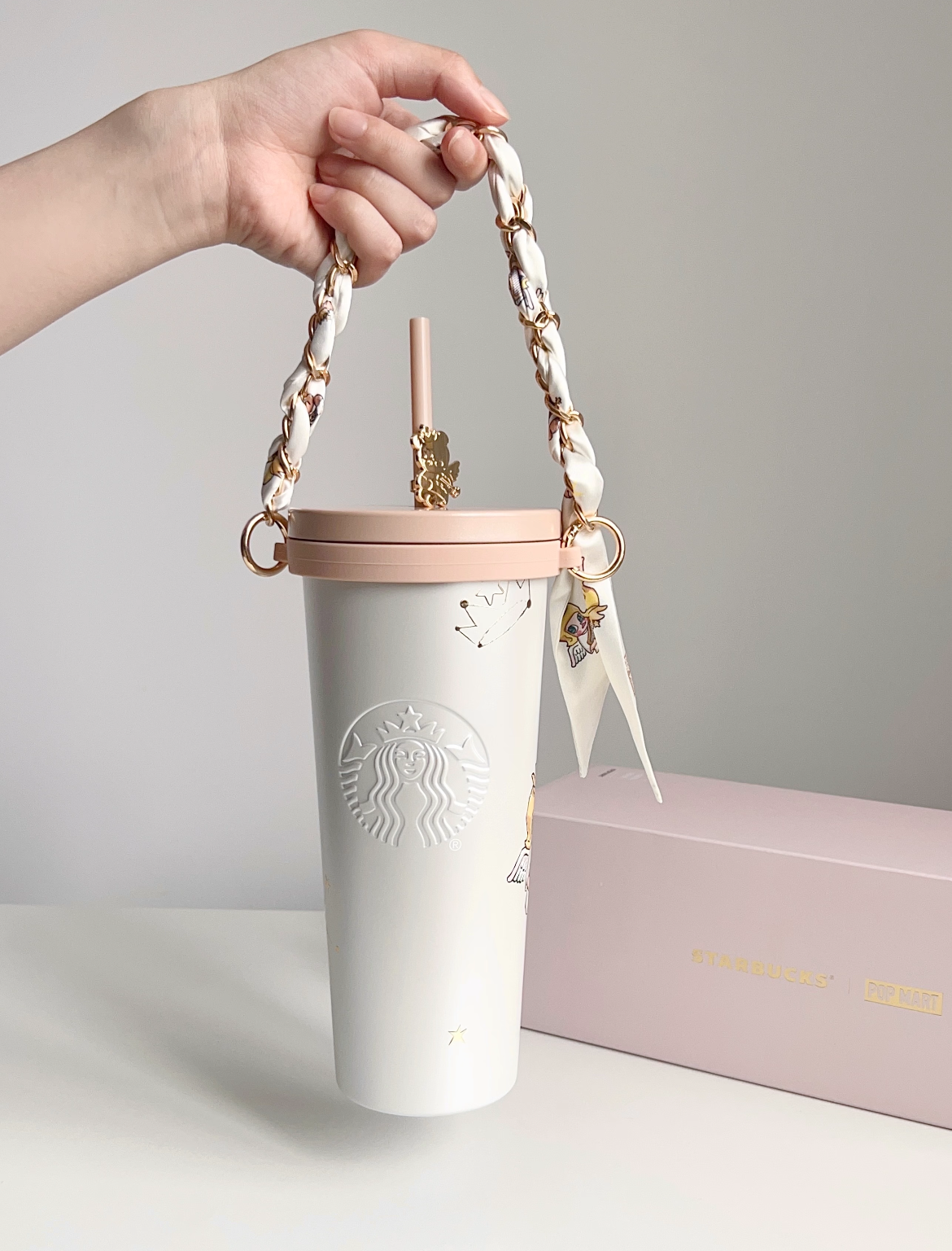 China｜ Starbucks x POP MART Molly Angel Travel Tumbler