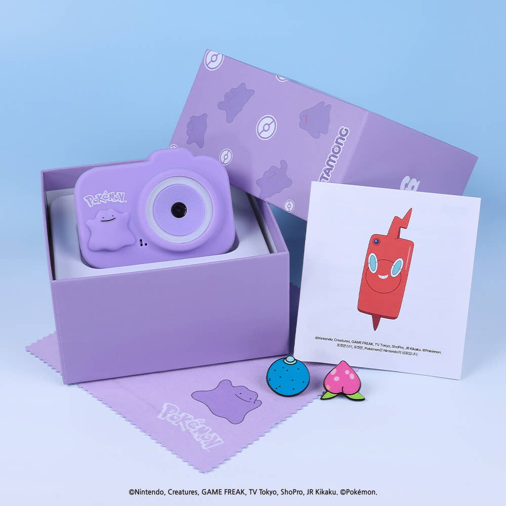 Korea Exclusive｜Pokémon Ditto Mini Camera Edition Set