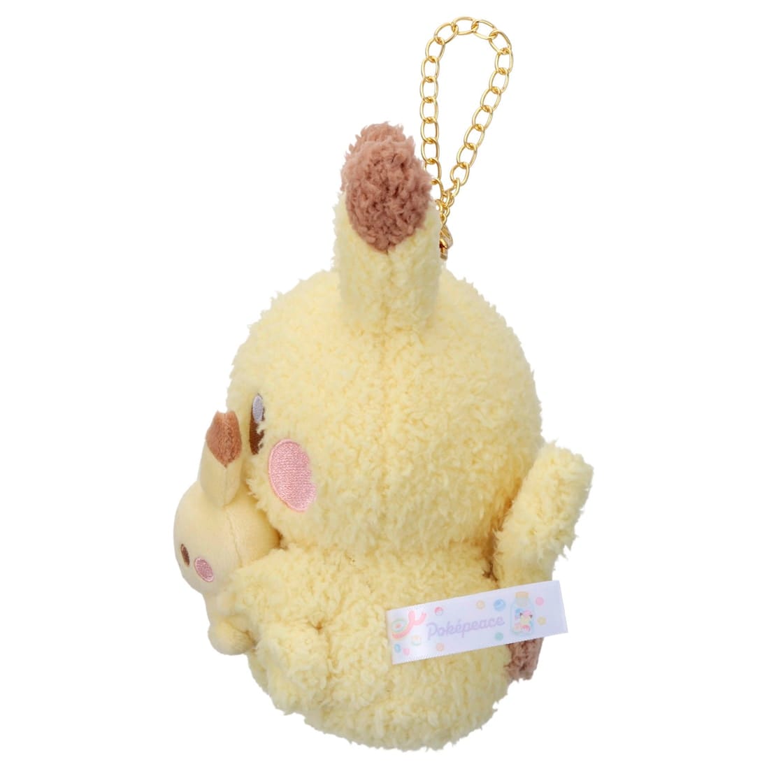 Japan｜Pokémon Poképeace Plush Keychain Pikachu Together with Plush Ver.
