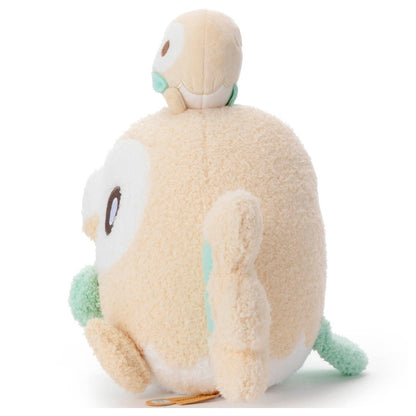 Japan｜ PokéPeace Rowlet Plush Toy Together Ver.