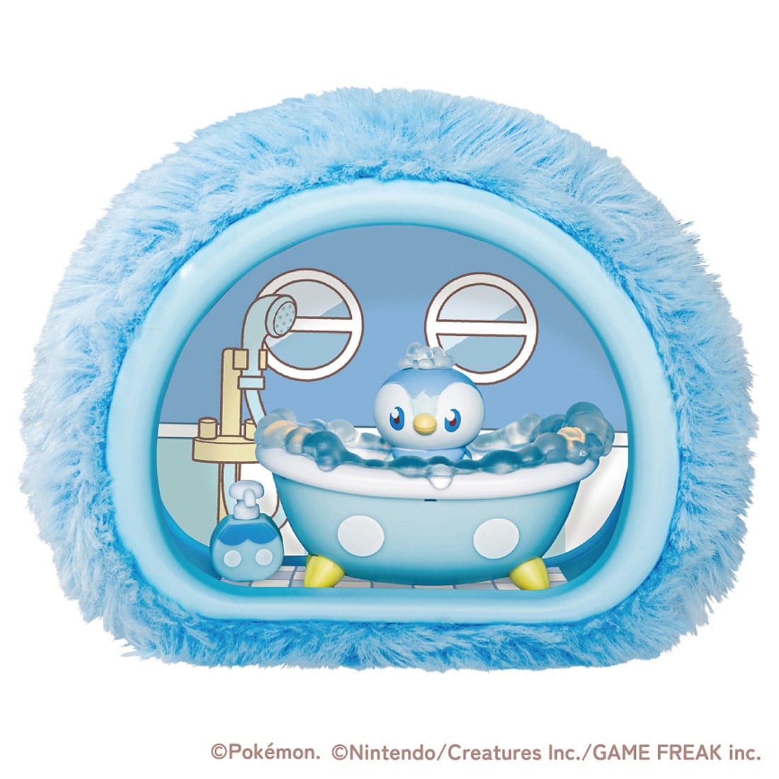 Japan｜Pokémon PokePiece Fuwamoko Time Piplup Floating Bath