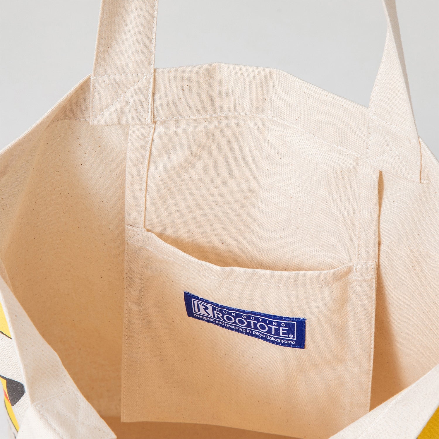 Pokémon Monpoké ROOTOTE Cotton Tote Bag Yellow