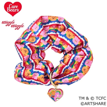 日本限定｜Care Bears Wiggle Wiggle Charm Scrunchie