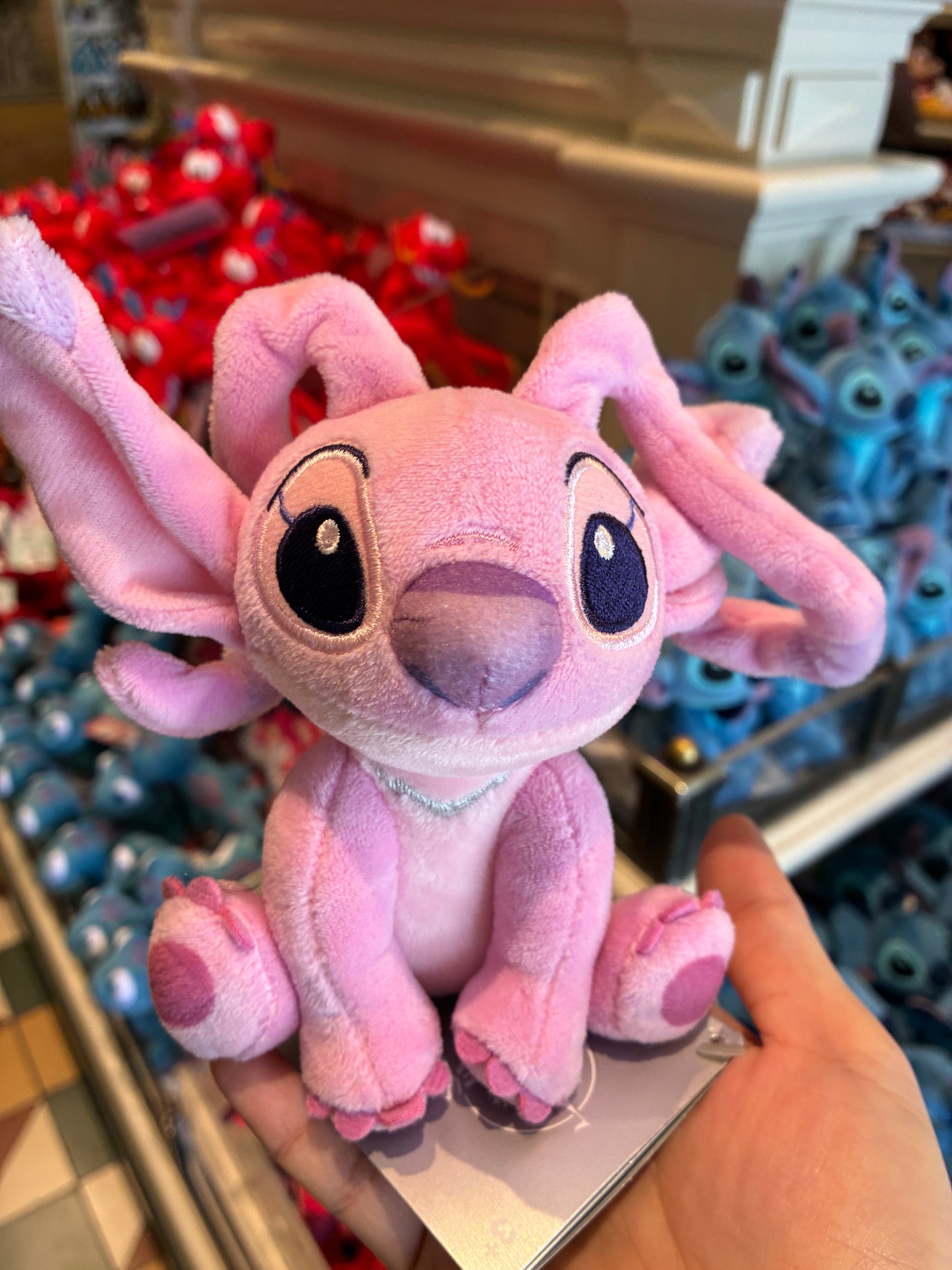 Disneyland Paris｜Angel  Shoulder Sitting Plush Toy
