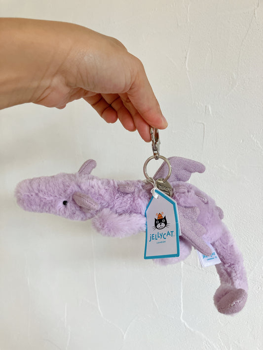 拍賣會-💜 Lavender Dragon Bag Charm