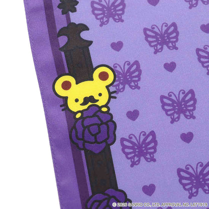ANNA SUI x Pompompurin Print Handkerchief - Collaboration Design Purple