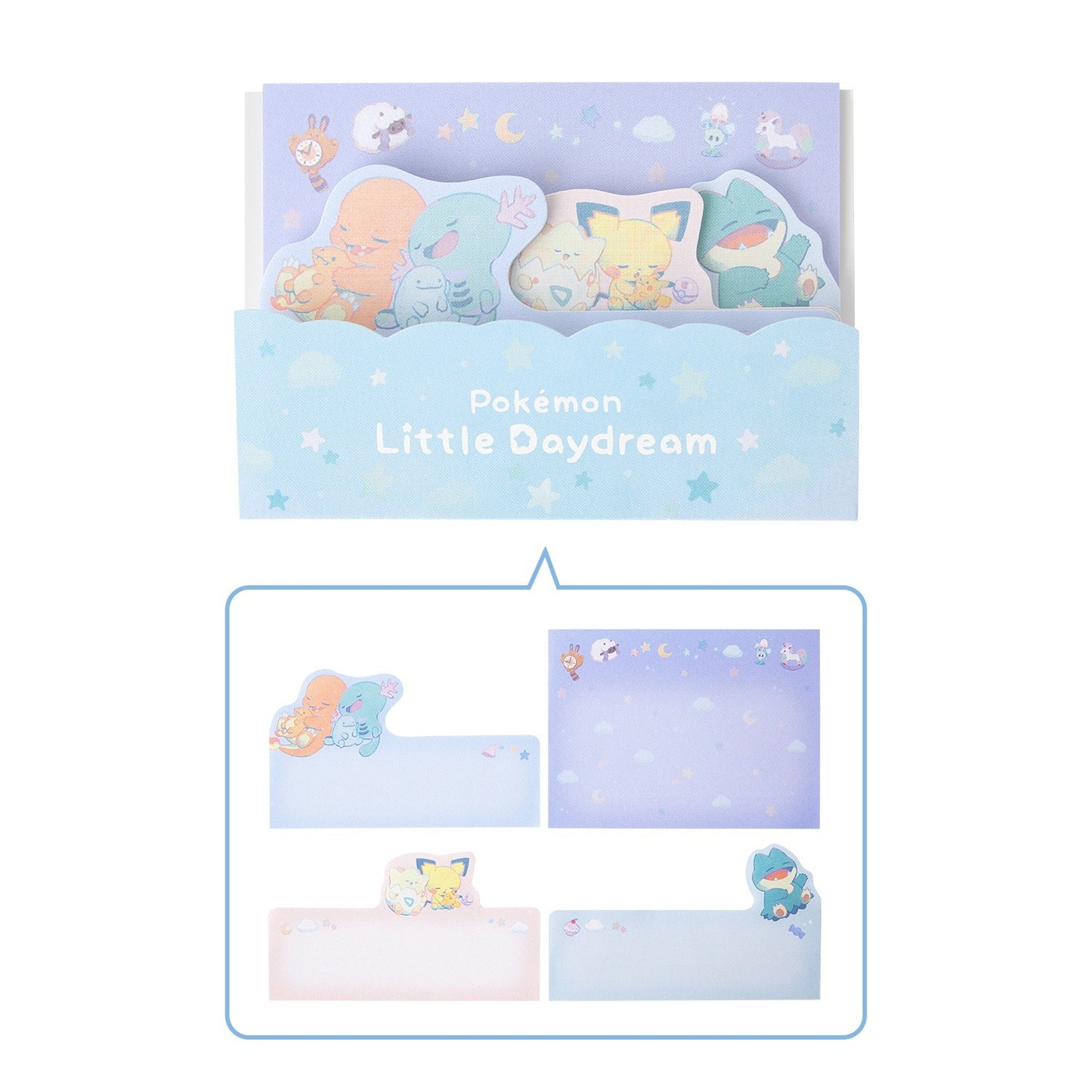 [預購]日本限定｜Die-Cut Block Sticky Notes Little Daydream