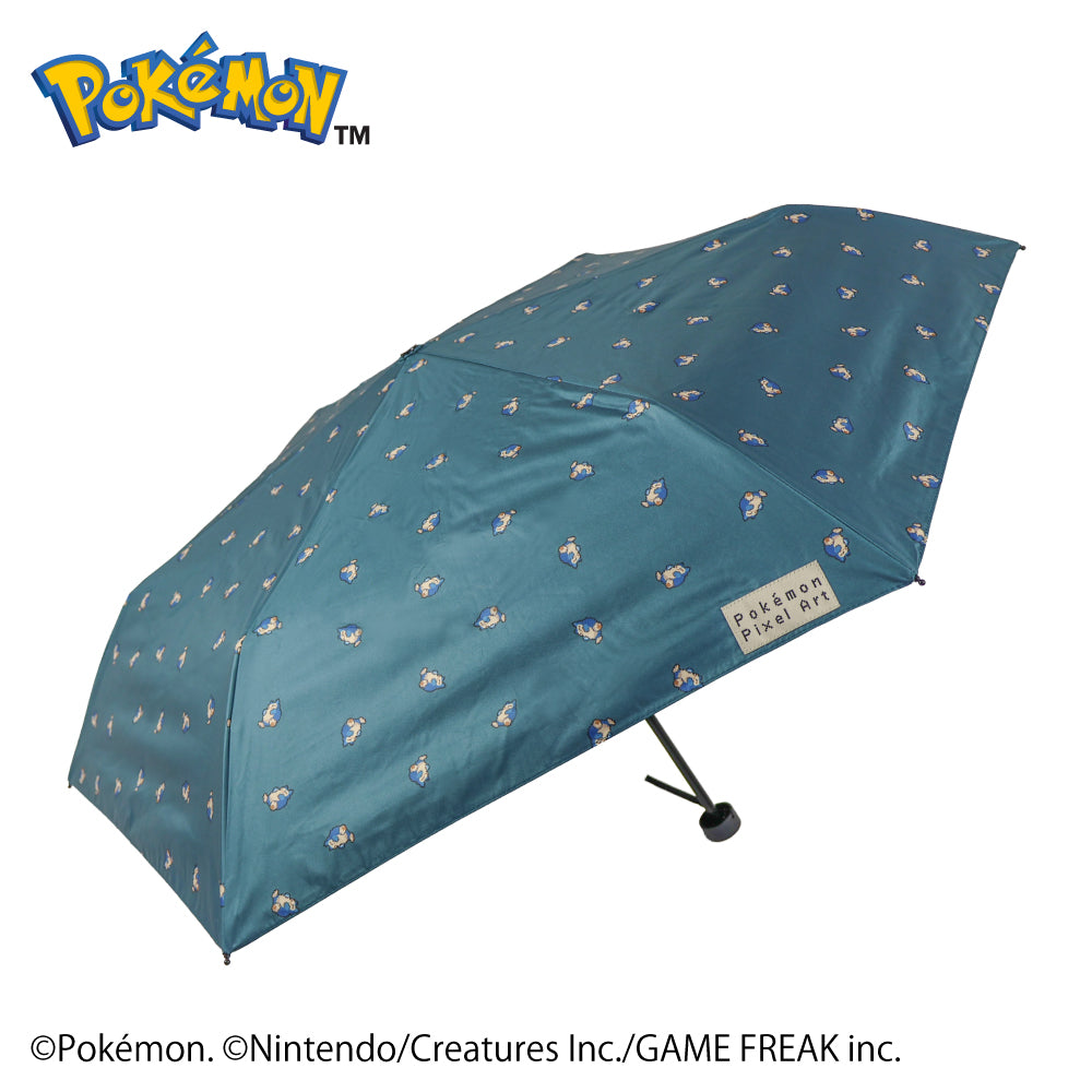 Pokémon Snorlax Pixel Art Folding Umbrella 50cm