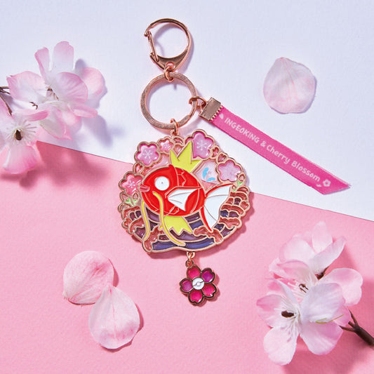 Korea Exclusive｜Pokémon INGEOKING Cherry Blossom Shining Keychain