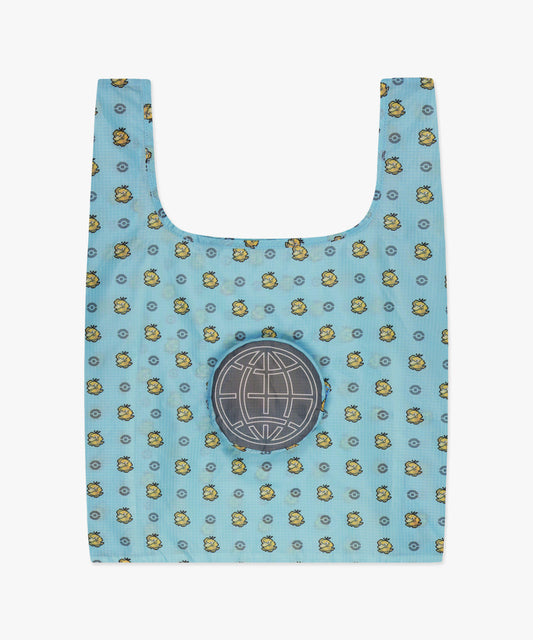 Pokémon Pixel Art Monster-Ball Packable Bag Blue