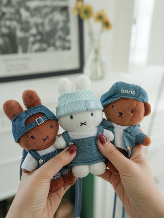 [預購]Miffy Bag Charm- Denmi Edition