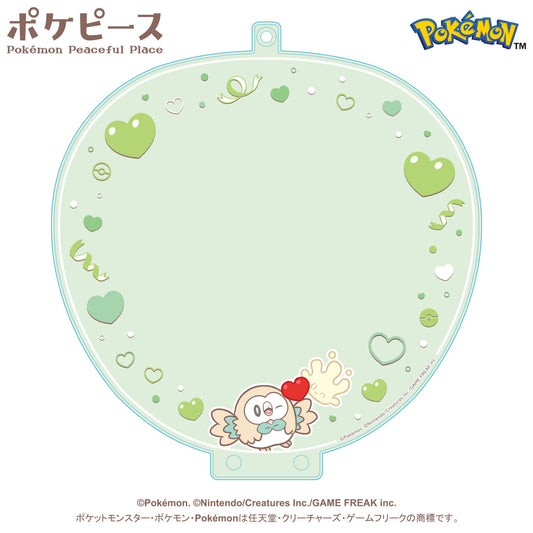 Pokémon PokéPeace Rowlet & Alcremie Uchiwa Fan Case