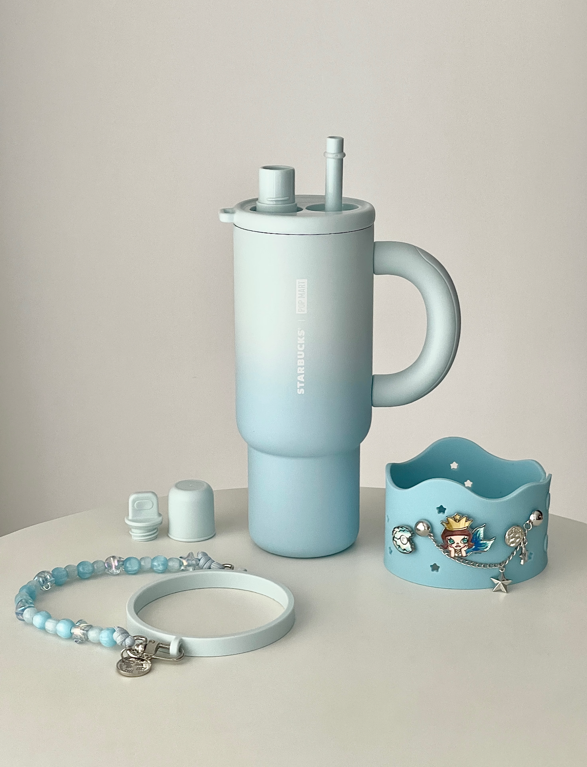 China｜ Starbucks x POP MART Molly Multifunction Travel Tumbler