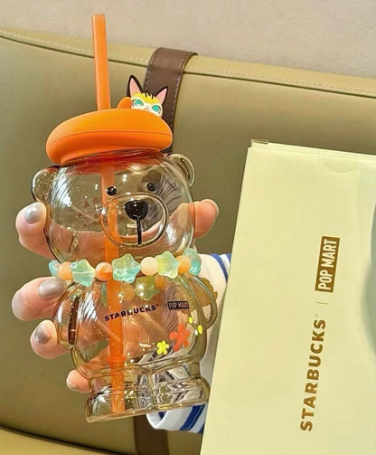 China｜ Starbucks x POP MART Molly Bear Straw Cup