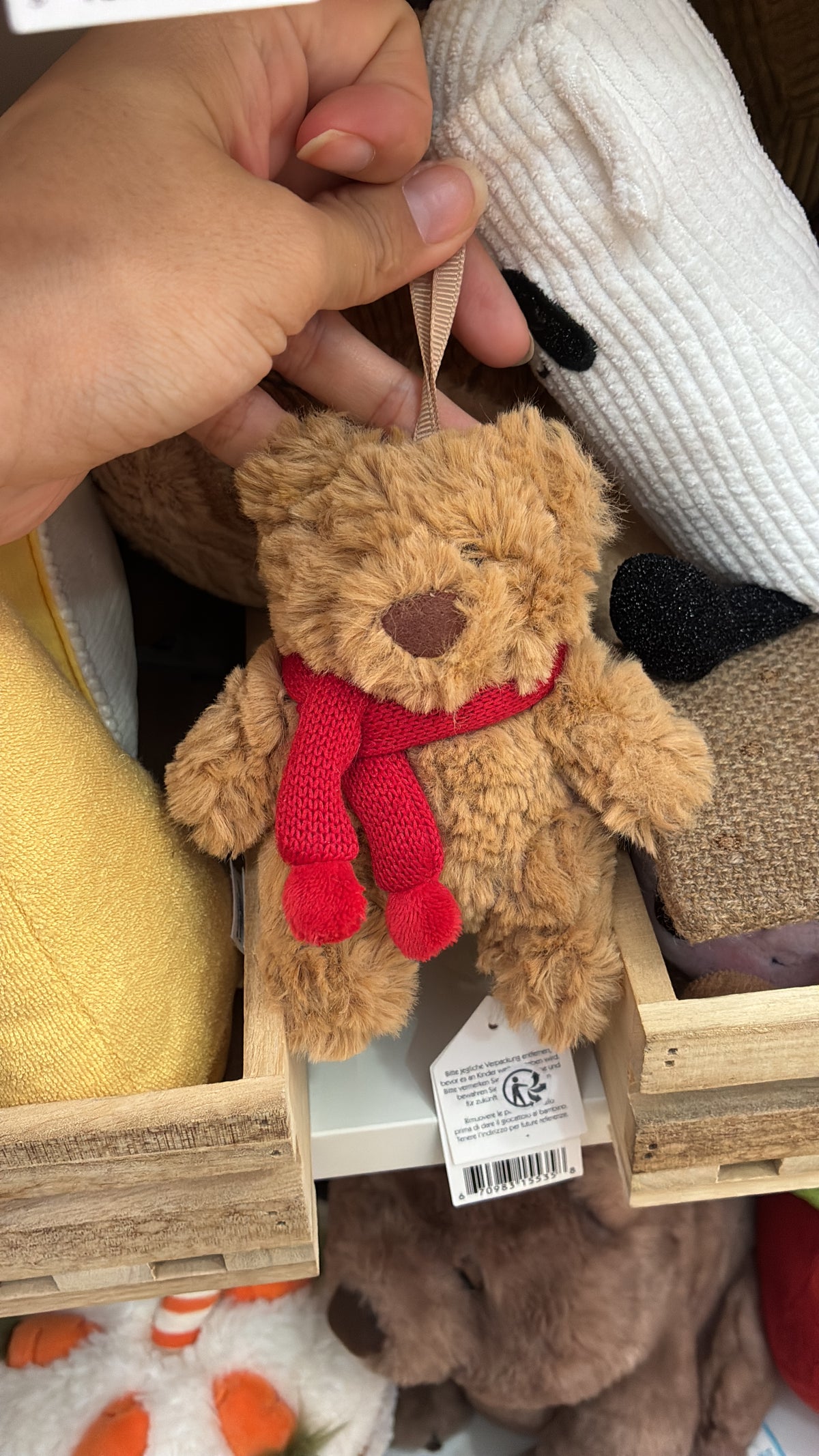 Jellycat Bartholomew Bear Decoration