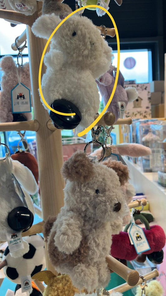 23/7 小店連線-8月中到貨  jellycat 小棉羊bag charm