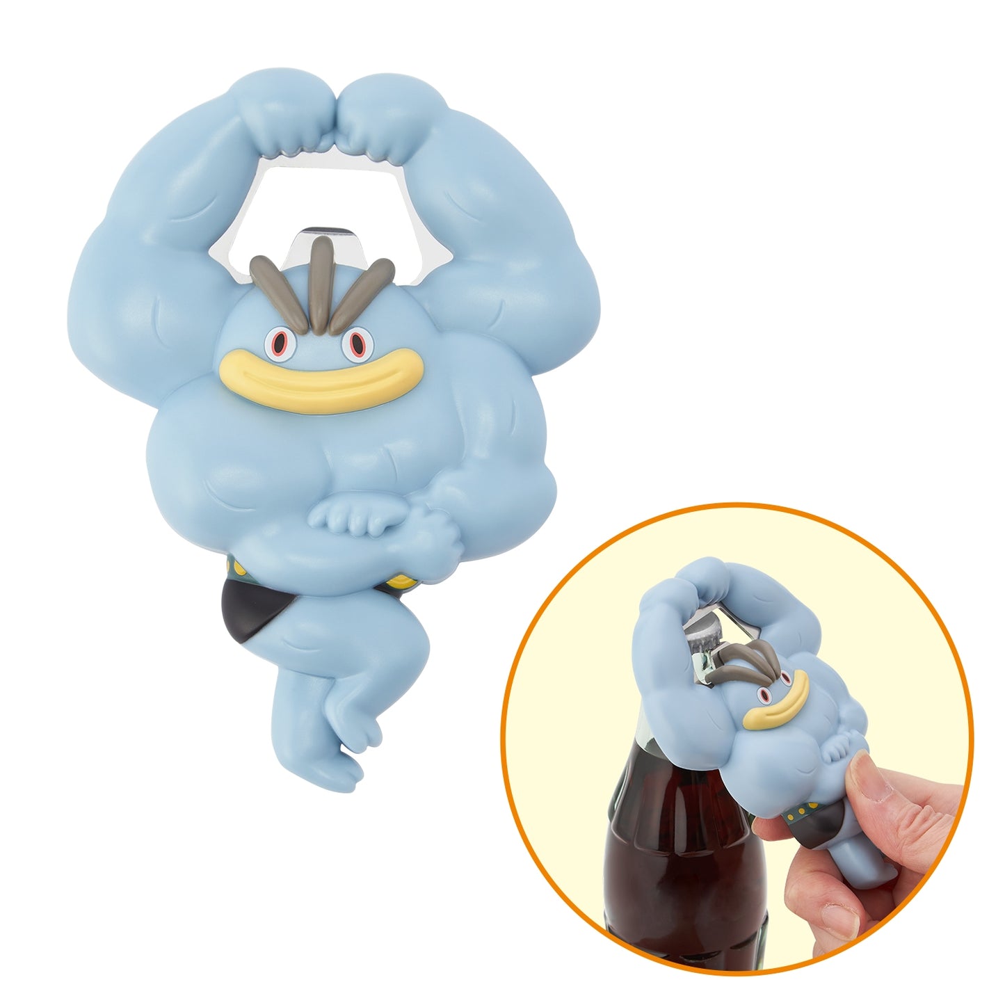 Japan Exclusive｜Magnetic Bottle Opener Tokkun Chu Machamp