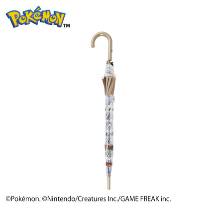 Pokémon Pixel Art Jump Vinyl Umbrella Brown
