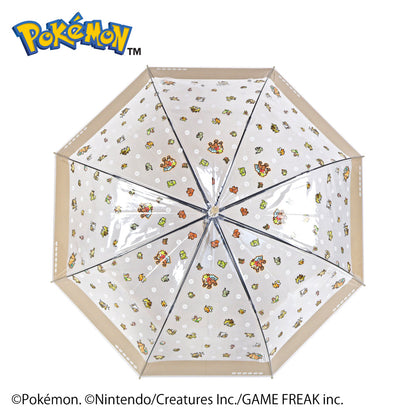 Pokémon Pixel Art Jump Vinyl Umbrella Brown
