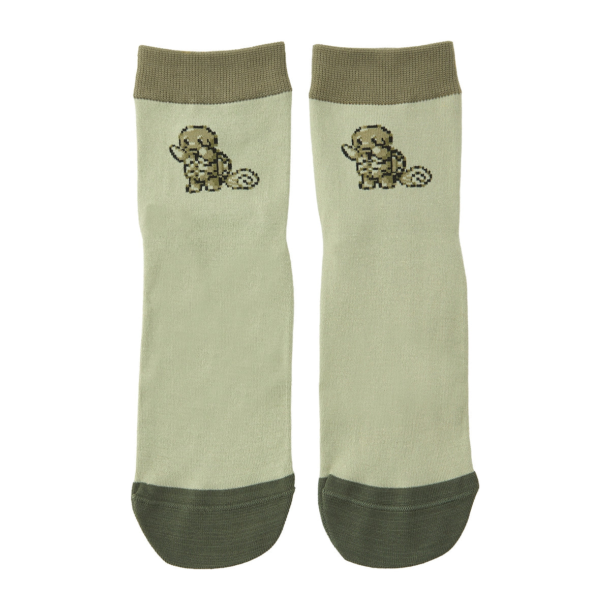 Pokémon Game Dot Squirtle Middle Socks