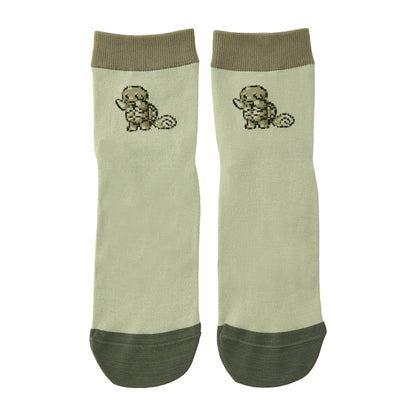 Pokémon Game Dot Squirtle Middle Socks
