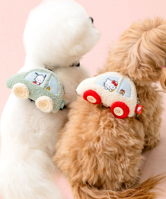 Korea｜Sanrio Characters Car Backpack Pouch (Poop Bag Holder)