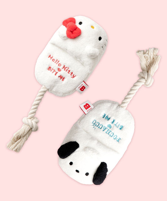 Korea｜Sanrio Characters Slipper Tug Toy (Hello Kitty / Pochacco)