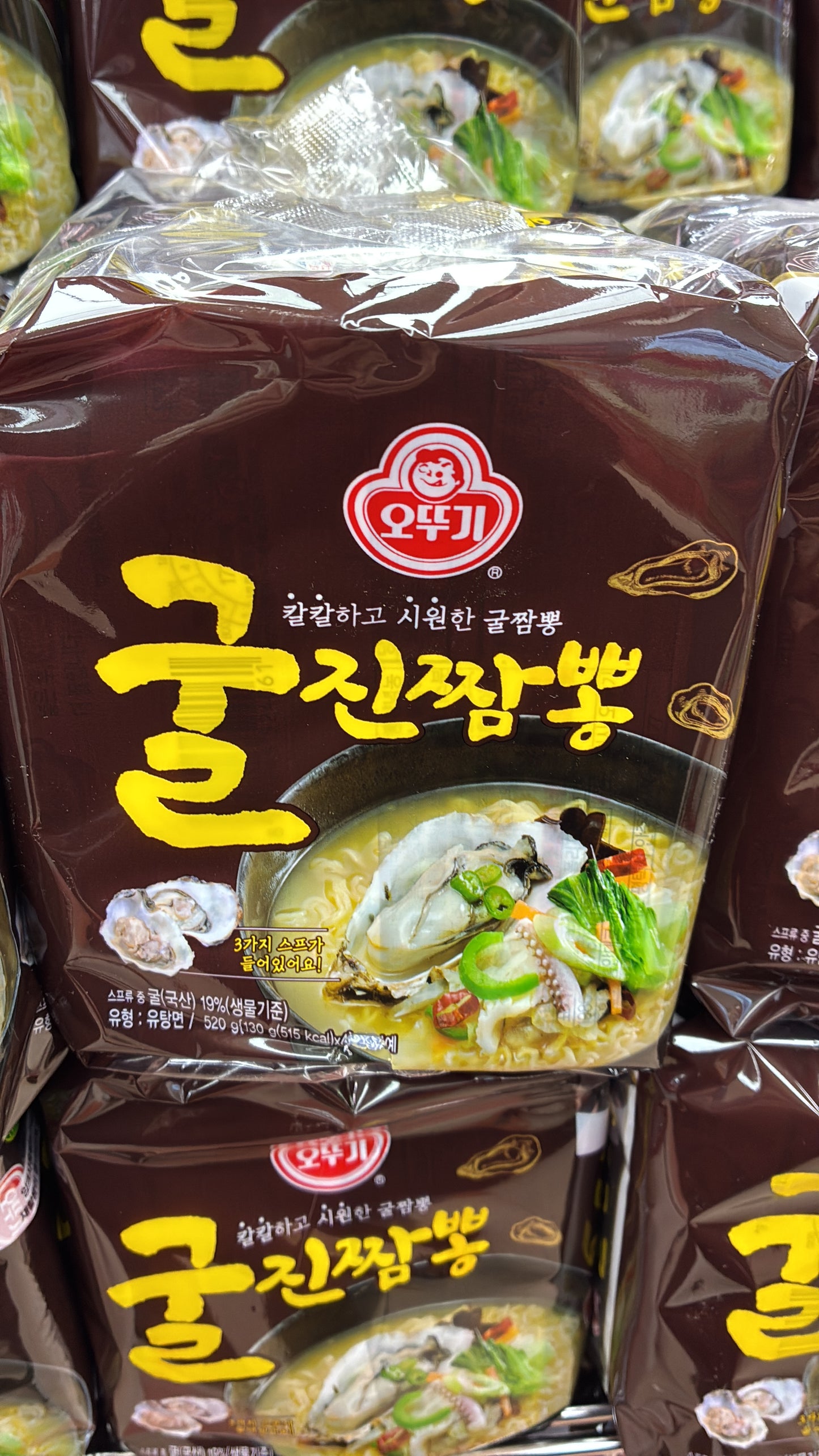 韓國即食麵團-生蠔麵