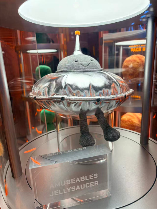 [ KoreaExclusive ] Jellycat Jellysaucer set (連貼紙,襟章,包裝)