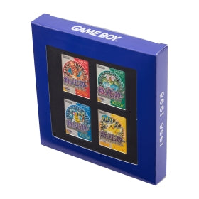 Pokémon Red Green Blue Pikachu Package Pins
