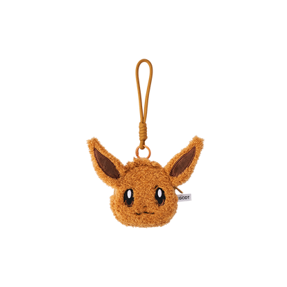 Pokémon Eevee Face Pouch Keychain